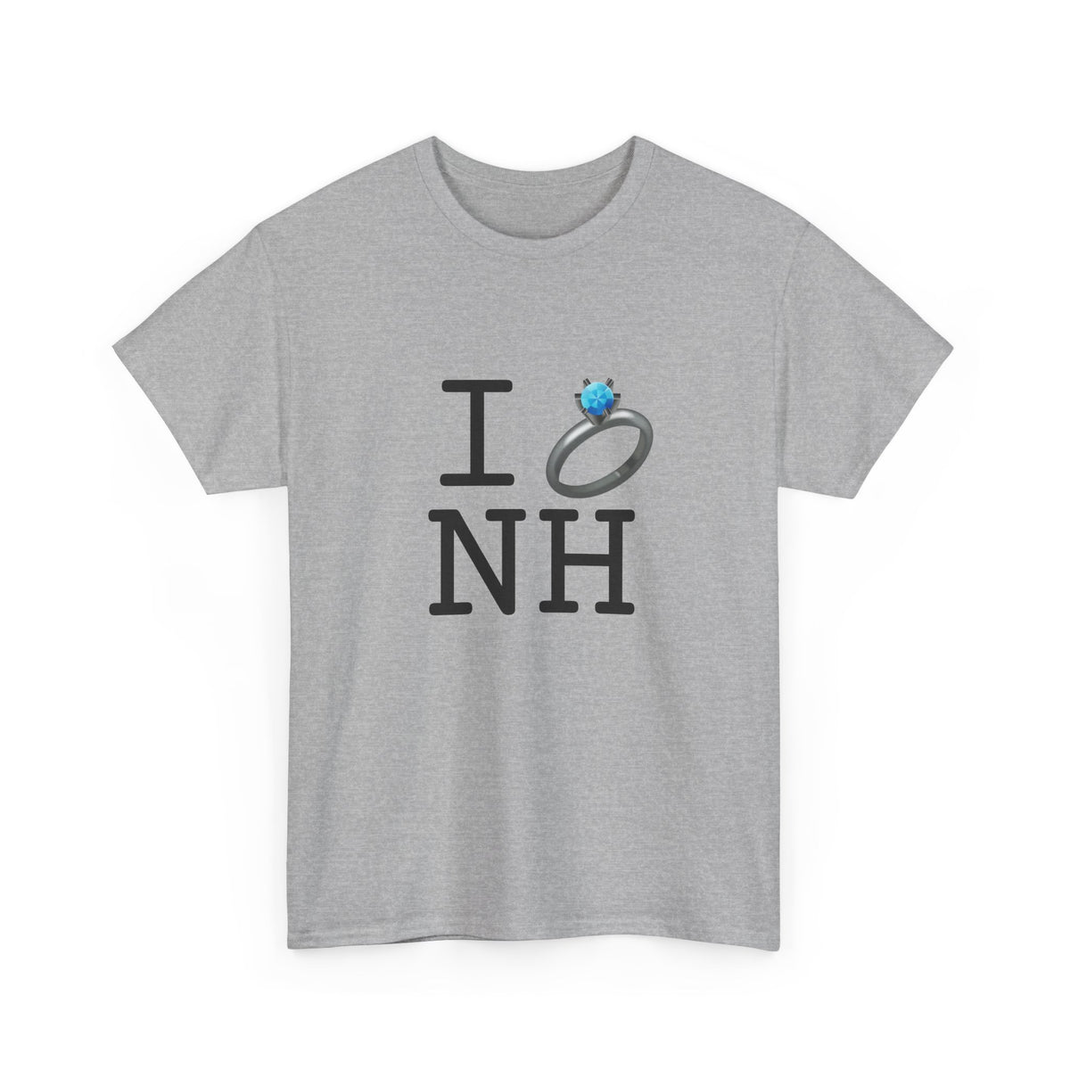 "I'm Married to (Diamond Ring) New Hampshire" Tee