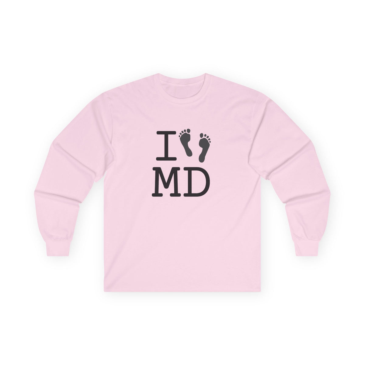 "I leave Footsteps in Maryland" Long Sleeve Shirt