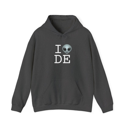 "I Feel Alien in Delaware" Hoodie