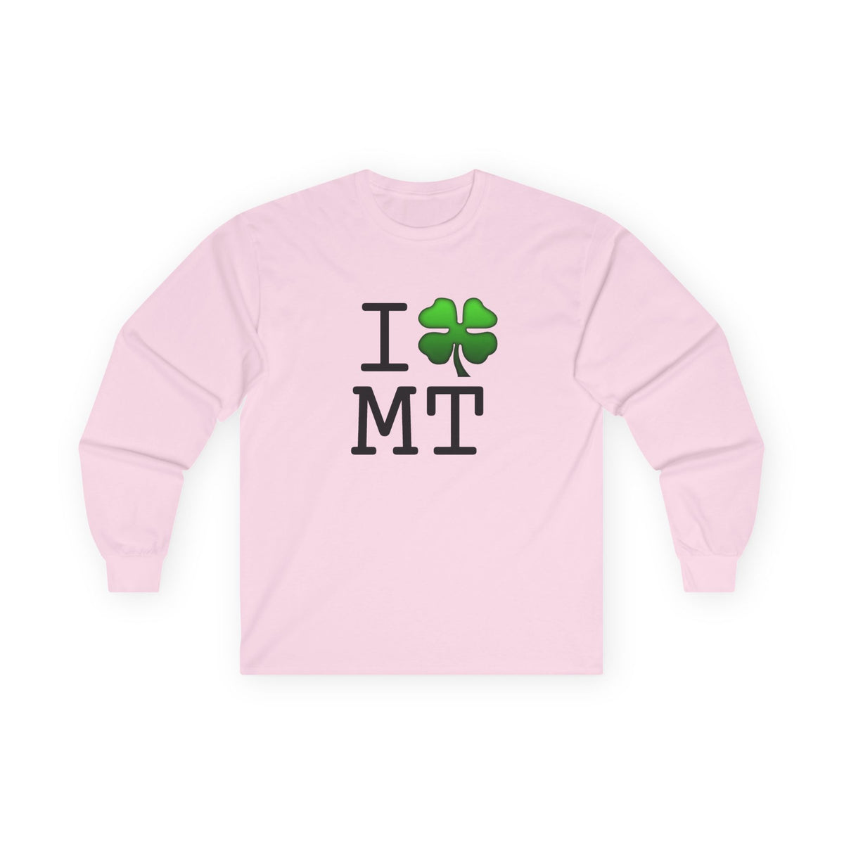 "I'm Lucky (Clover) in Montana" Long Sleeve Shirt