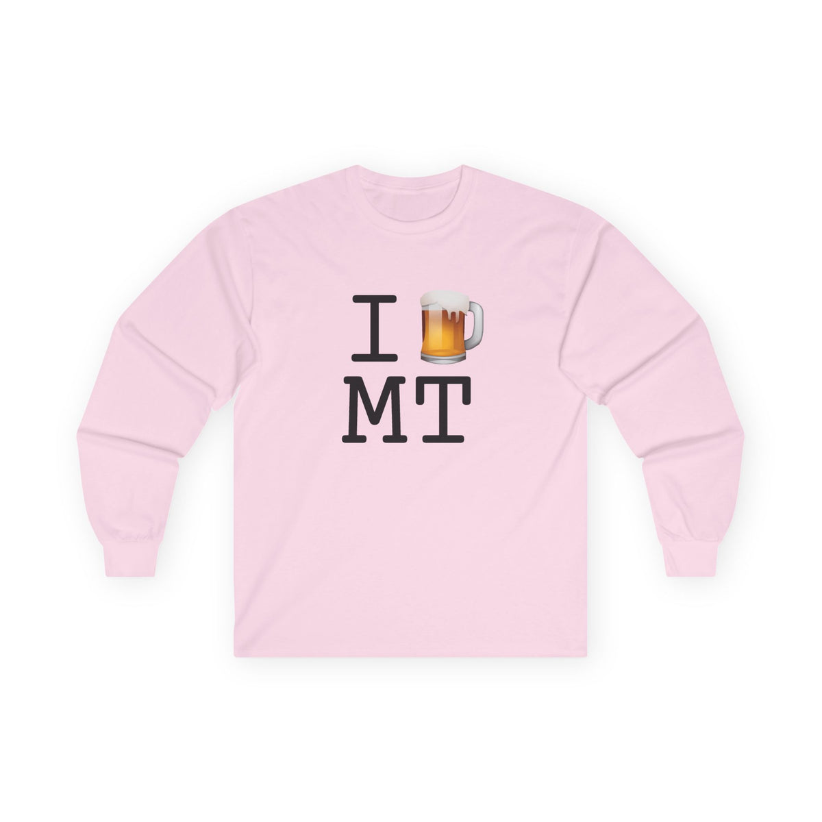 "I Beer Montana" Long Sleeve Shirt