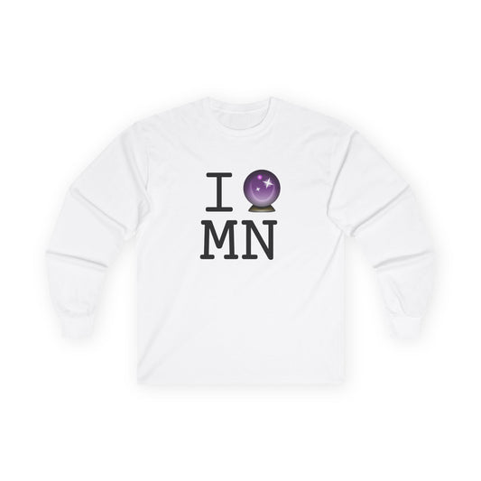"I Predict the Future (Crystal Ball) of Minnesota" Long Sleeve Shirt