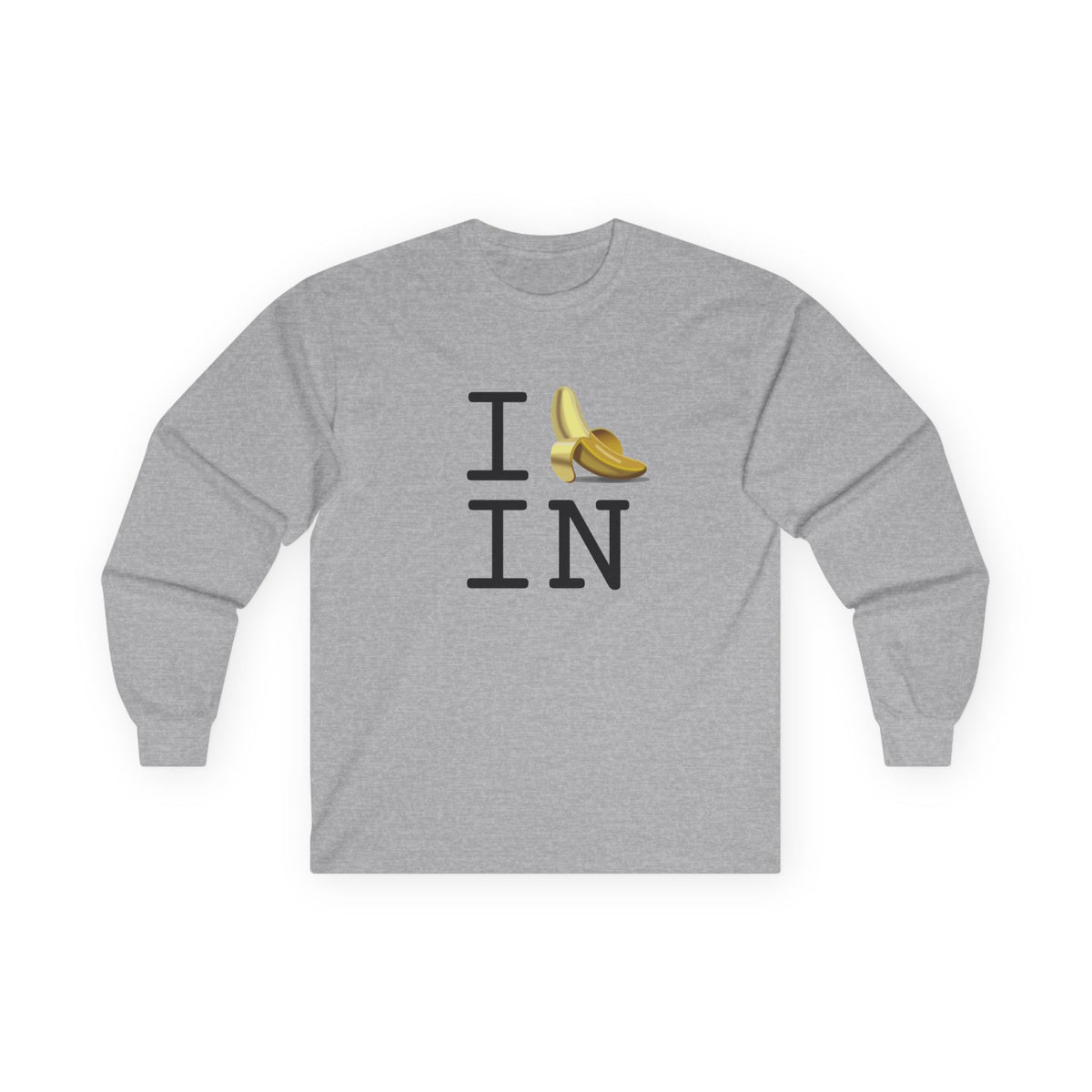 "I'm Bananas about Indiana" Long Sleeve Shirt