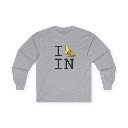 "I'm Bananas about Indiana" Long Sleeve Shirt