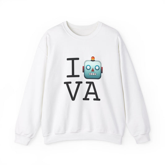 "I'm a Robot in Virginia" Sweatshirt