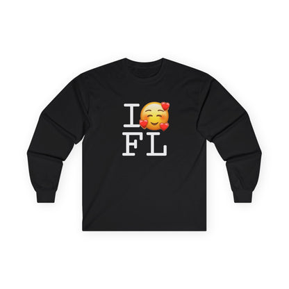 "I Adore Florida" Long Sleeve Shirt