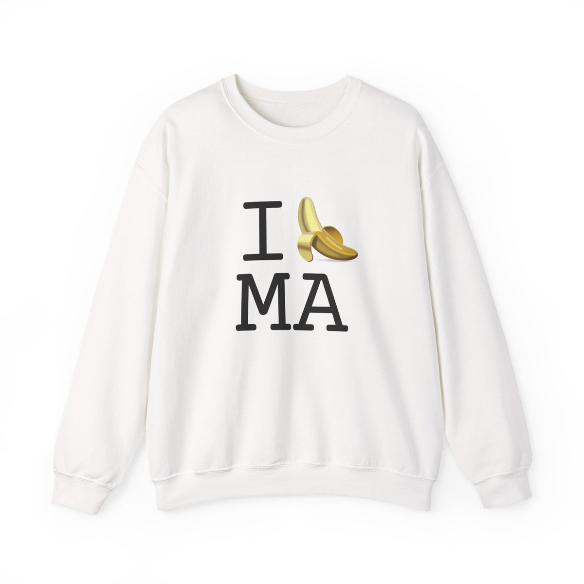 "I'm Bananas about Massachusetts" Sweatshirt