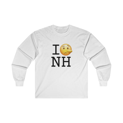 "I Lie about New Hampshire" Long Sleeve Shirt