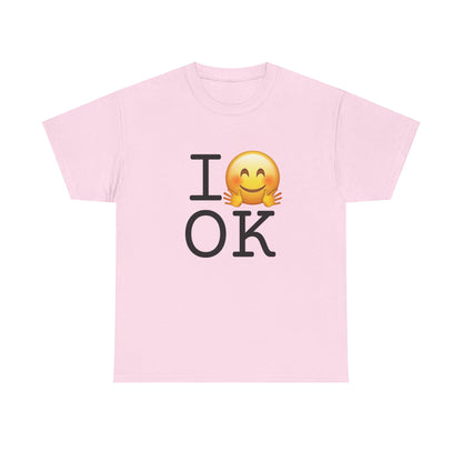 "I Hug Oklahoma" Tee