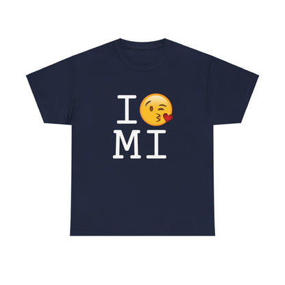 "I Blow a Kiss at Michigan" Tee