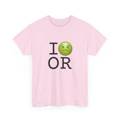 "I'm Nauseous about Oregon" Tee