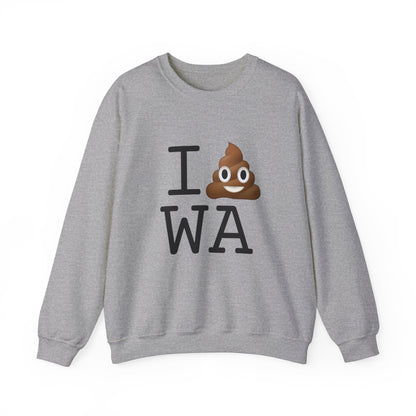 "I Poop in Washington" Sweatshirt