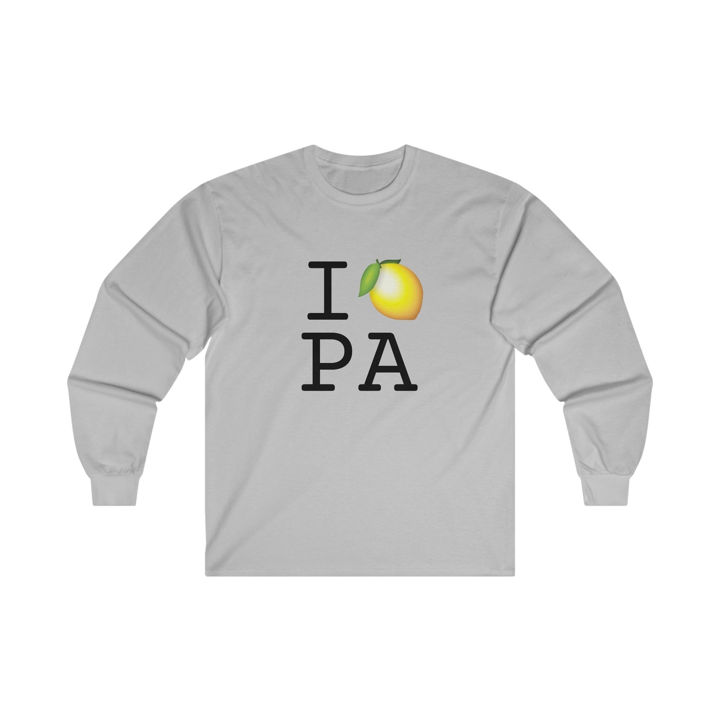 "I Lemon Pennsylvania" Long Sleeve Shirt