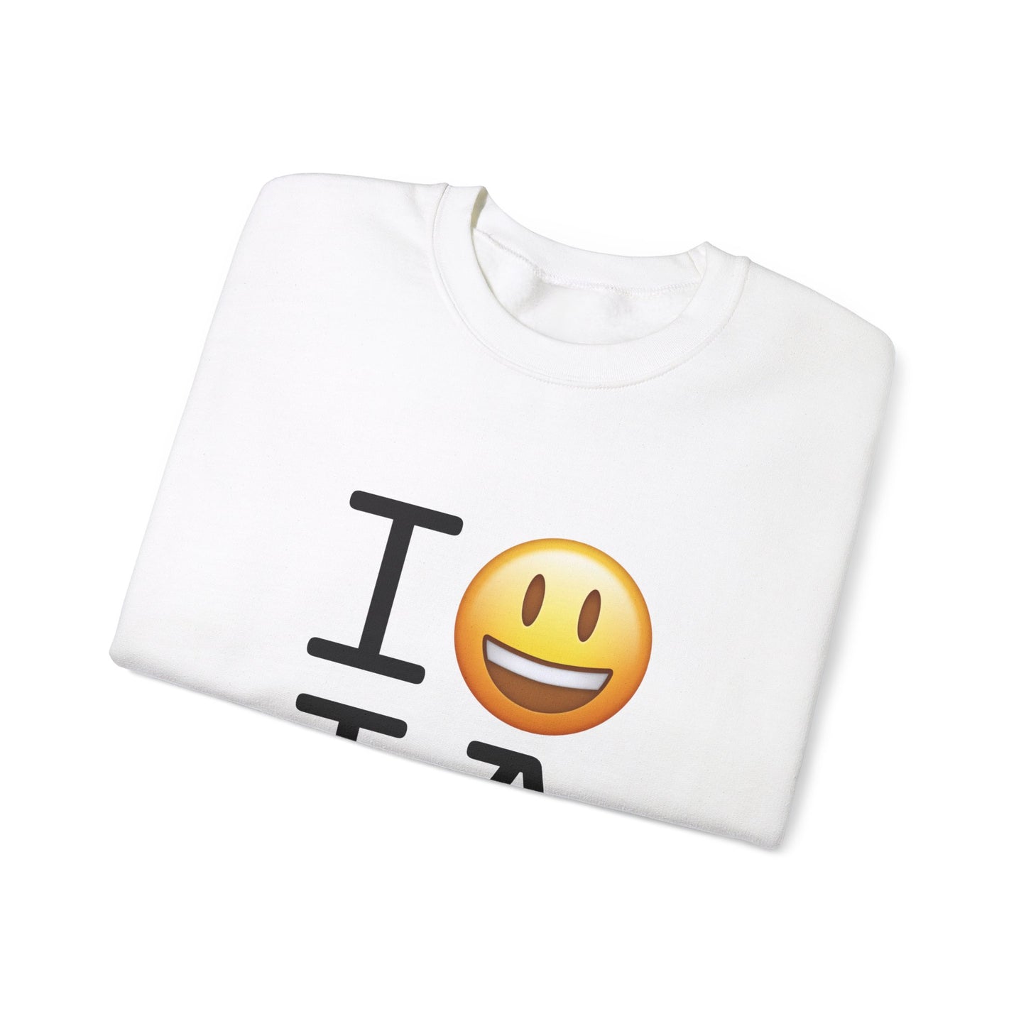 "I'm Happy about Iowa" Sweatshirt