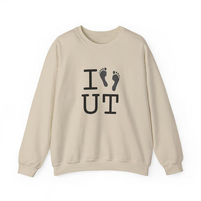 "I leave Footsteps in Utah" Sweatshirt