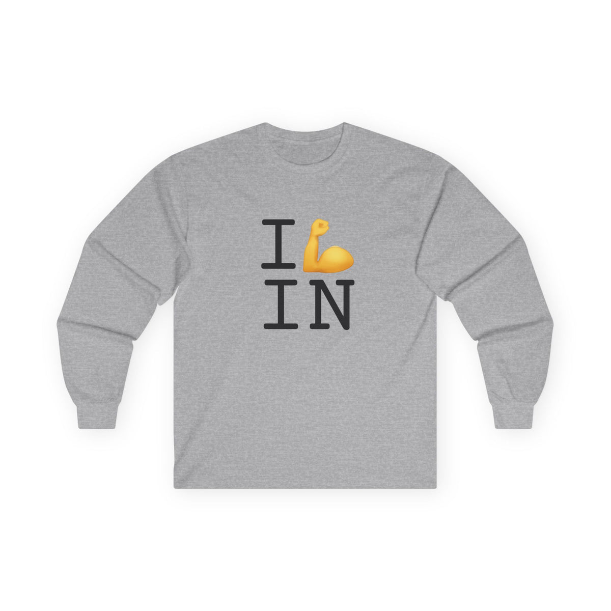 "I Flex in/on Indiana" Long Sleeve Shirt