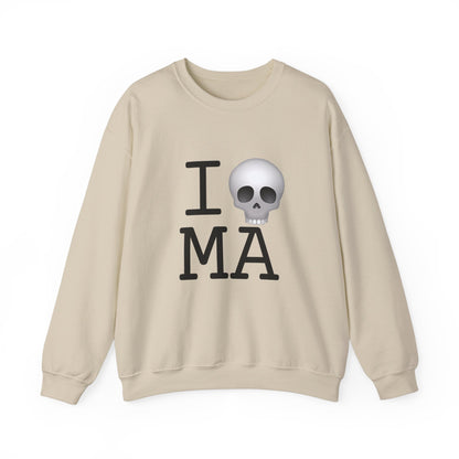 "I'm Dead in Massachusetts" Sweatshirt