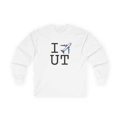 "I Fly Over Utah" Long Sleeve Shirt