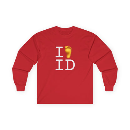 "I Foot Idaho" Long Sleeve Shirt