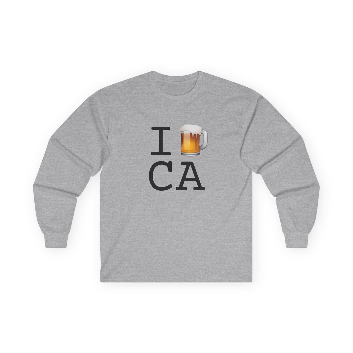 "I Beer California" Long Sleeve Shirt