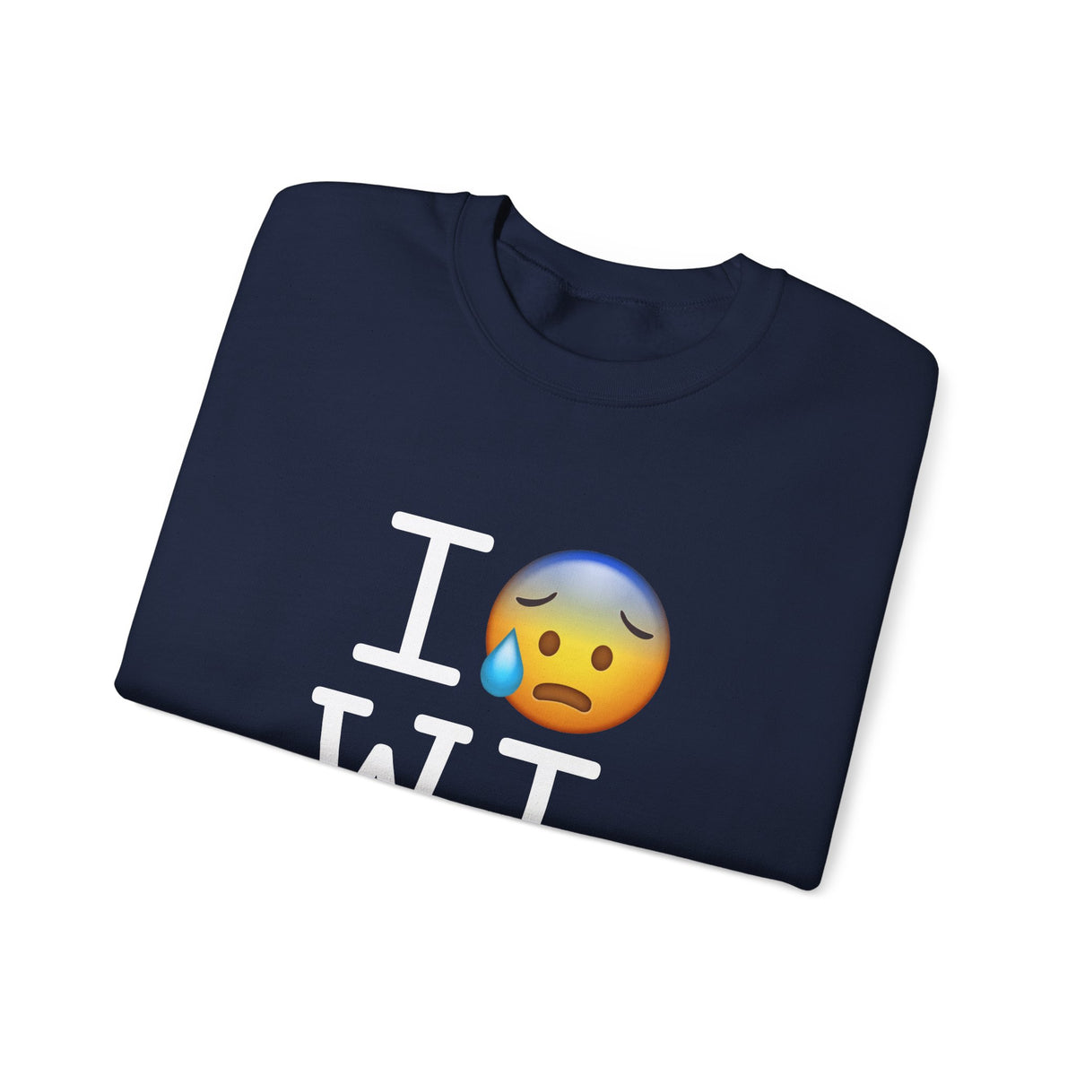 "I'm Anxiously Sweating in Wisconsin" Sweatshirt