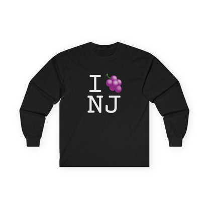 "I Grape New Jersey" Long Sleeve Shirt