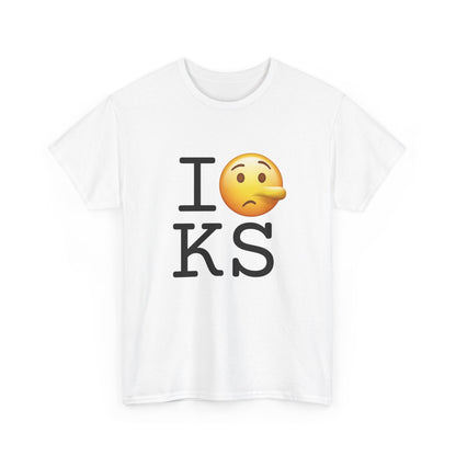 "I Lie about Kansas" Tee