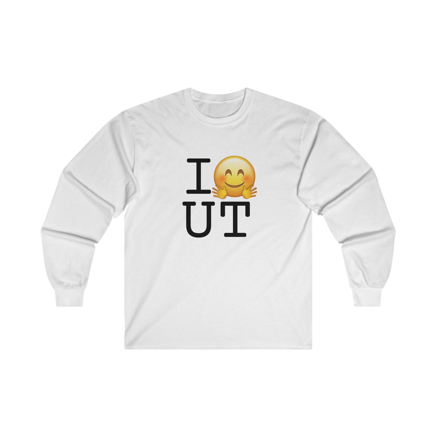 "I Hug Utah" Long Sleeve Shirt