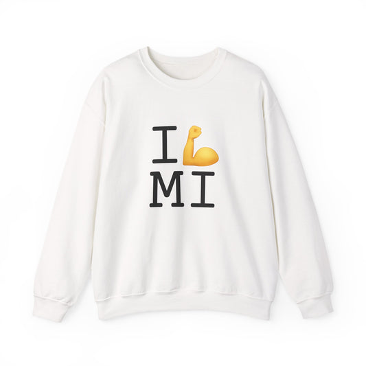 "I Flex in/on Michigan" Sweatshirt