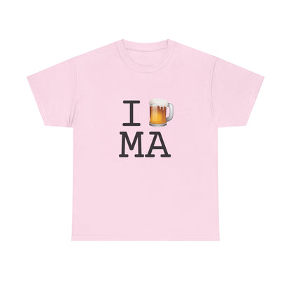 "I Beer Massachusetts" Tee