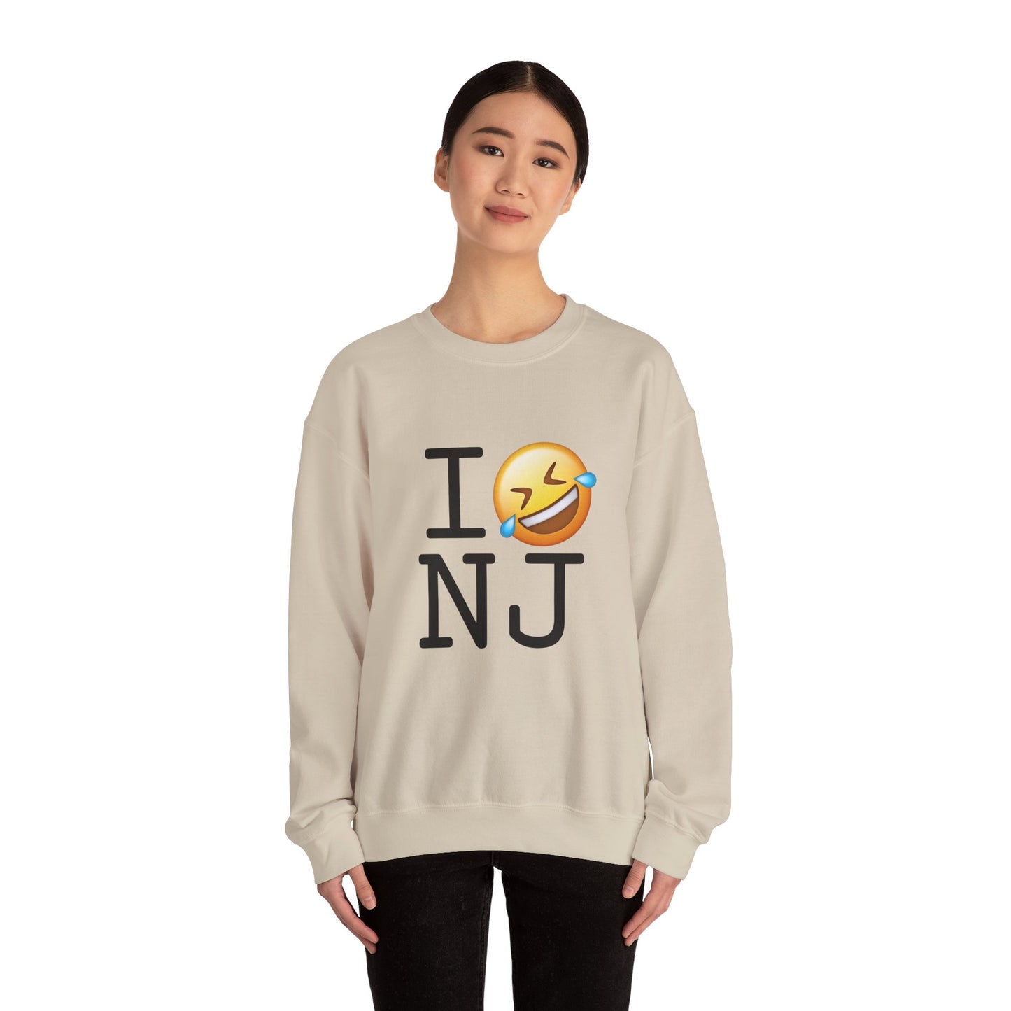 "I Laugh Hard (LMFAO) at New Jersey" Sweatshirt