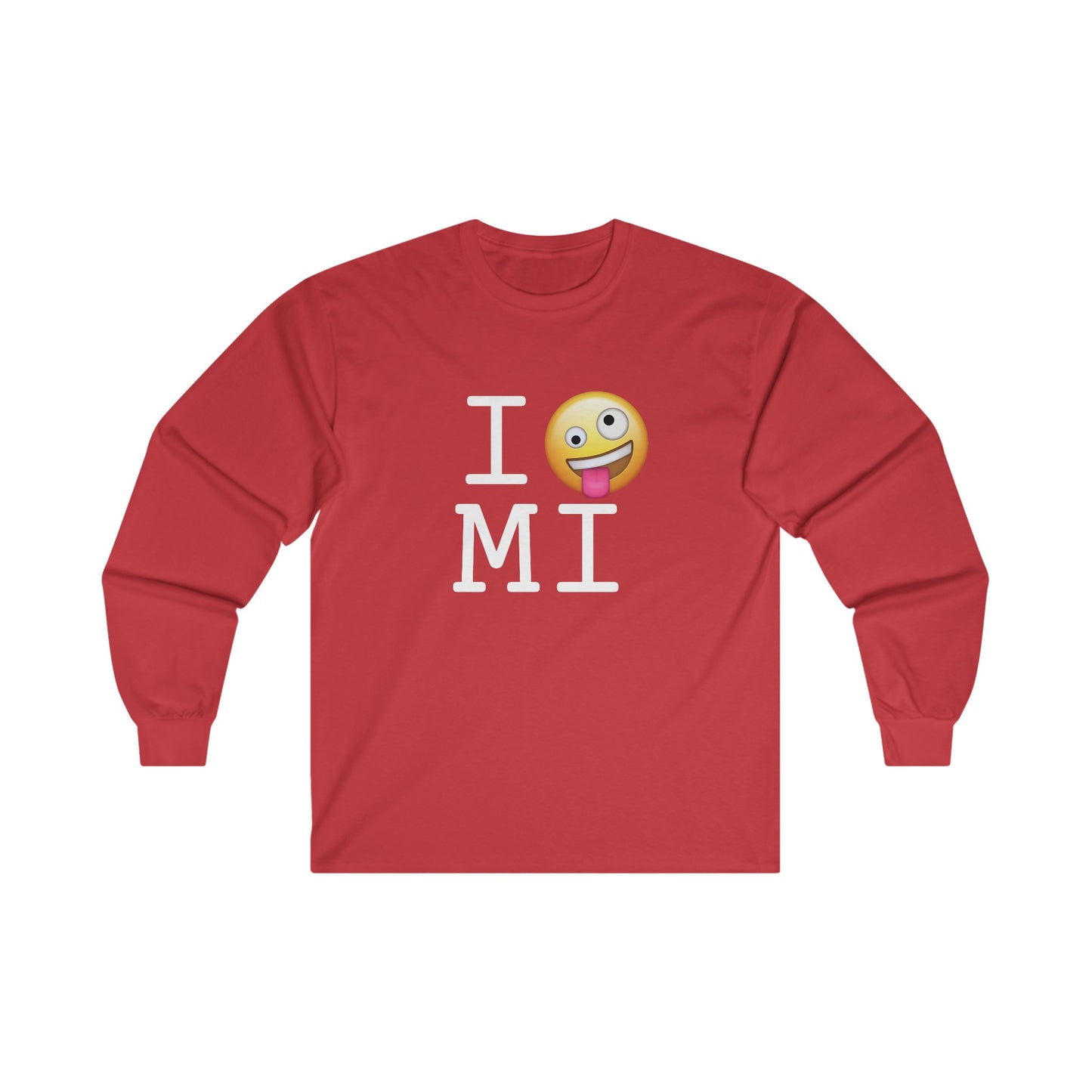 "I'm Crazy about Michigan" Long Sleeve Shirt