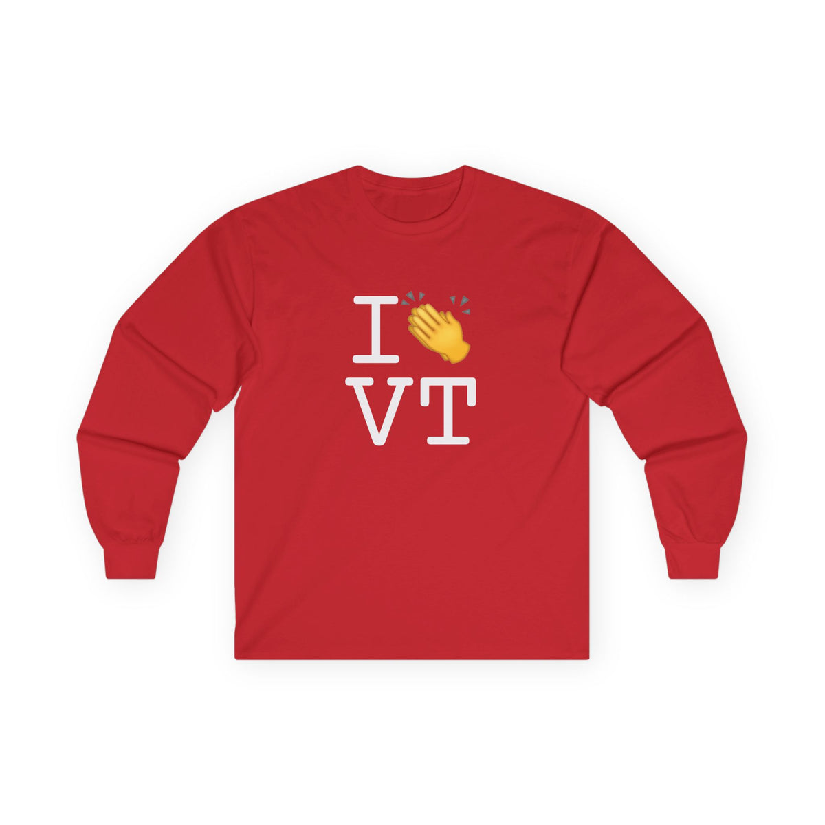 "I Applaud Vermont" Long Sleeve Shirt