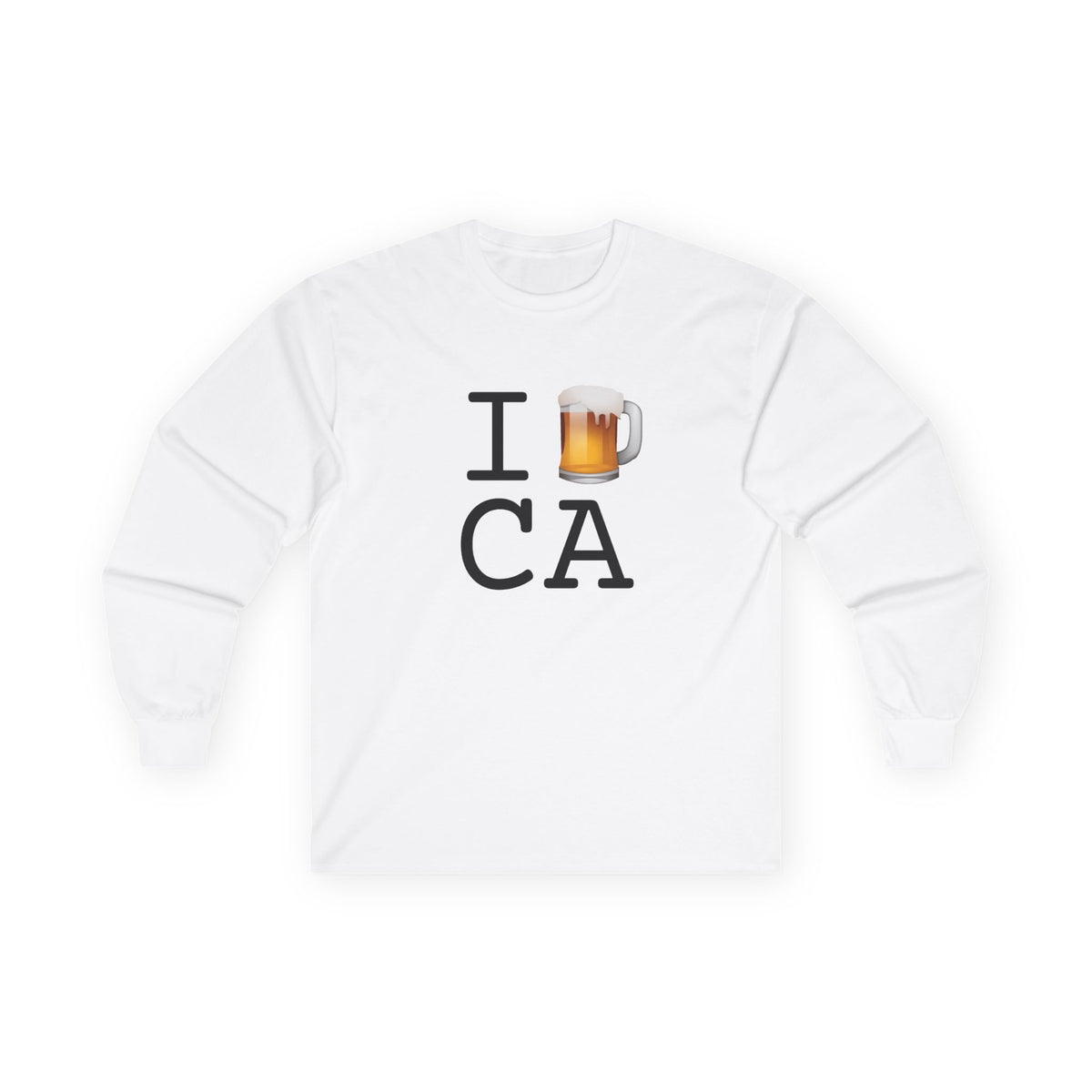 "I Beer California" Long Sleeve Shirt