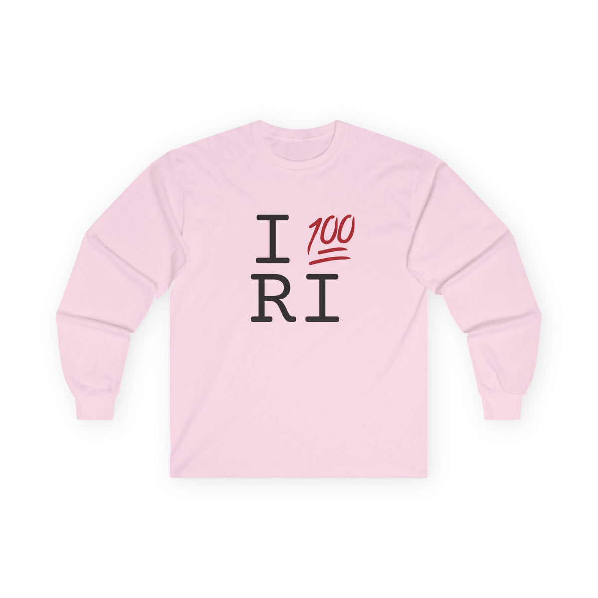 "I Keep it 100 in Rhode Island" Long Sleeve Shirt