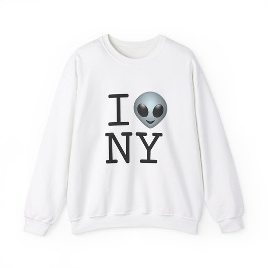 "I Feel Alien in New York" Sweatshirt