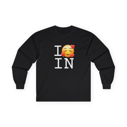 "I Adore Indiana" Long Sleeve Shirt