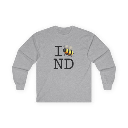"I Bee in North Dakota" Long Sleeve Shirt