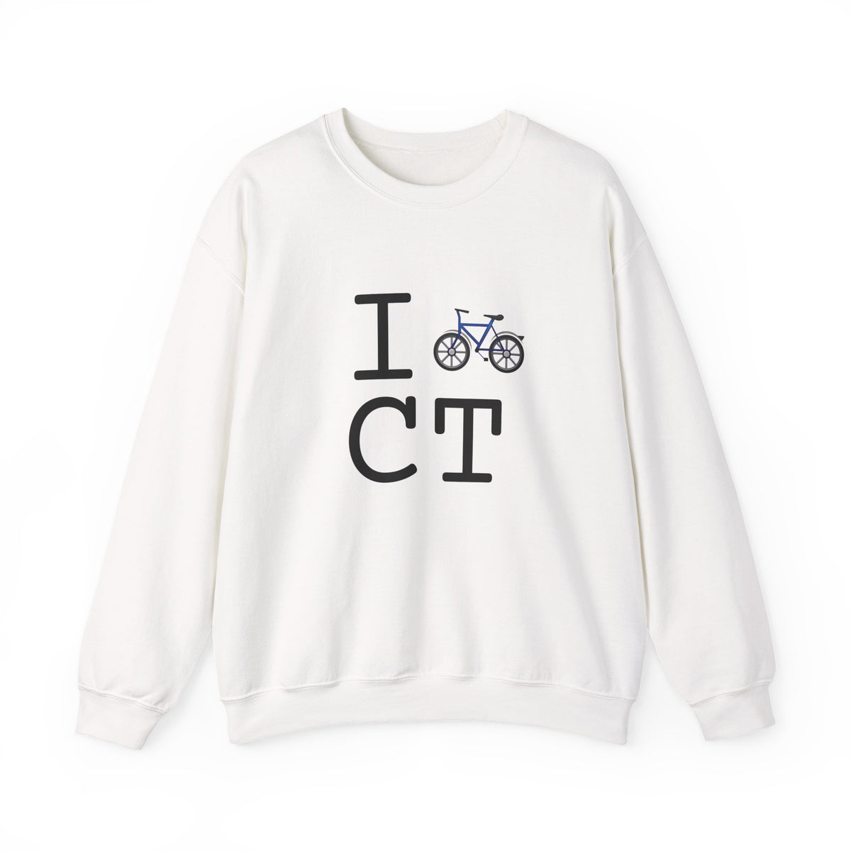 "I Bicycle Connecticut" Sweatshirt