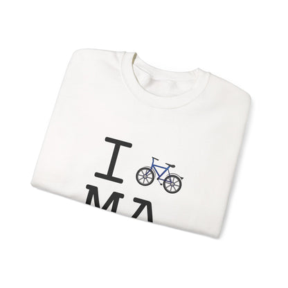 "I Bicycle Massachusetts" Sweatshirt