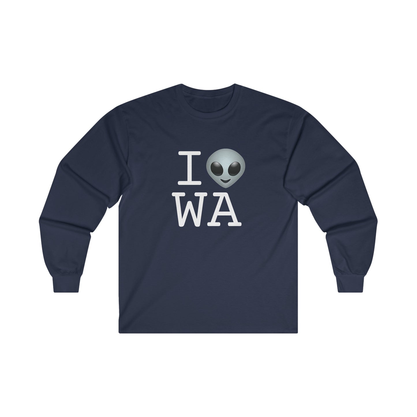 "I Feel Alien in Washington" Long Sleeve Shirt