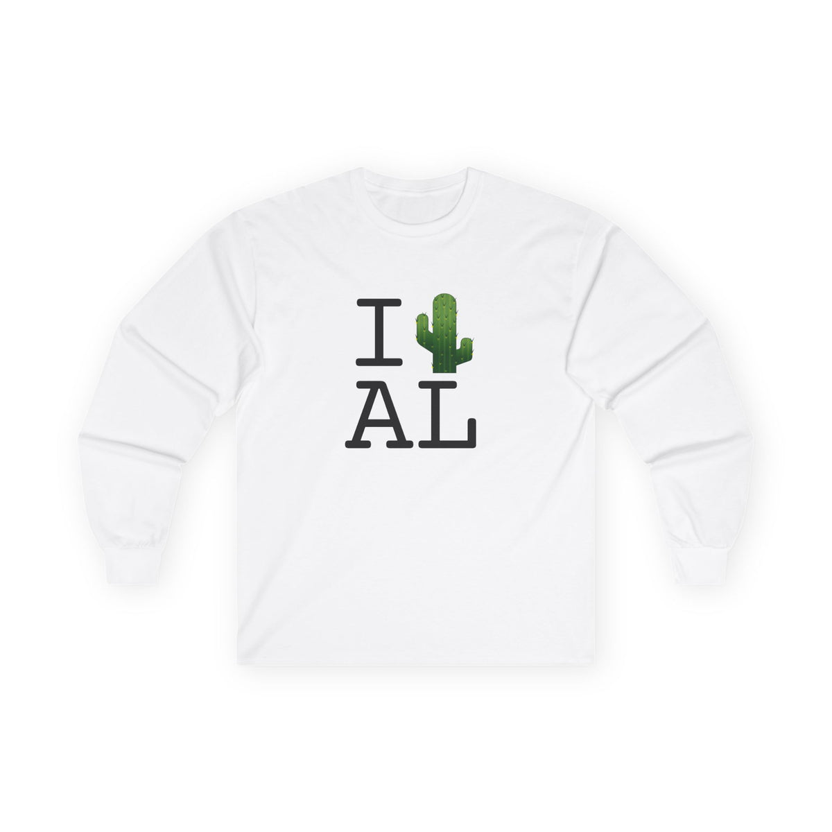 "I Cactus Alabama" Long Sleeve Shirt