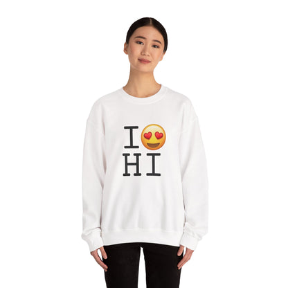 "I have Heart Eyes for Hawaii" Sweatshirt