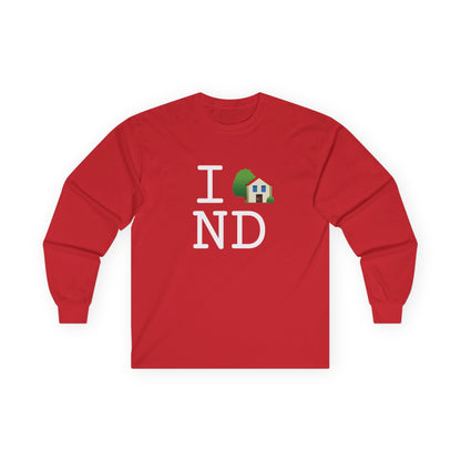 "I'm Home in North Dakota" Long Sleeve Shirt