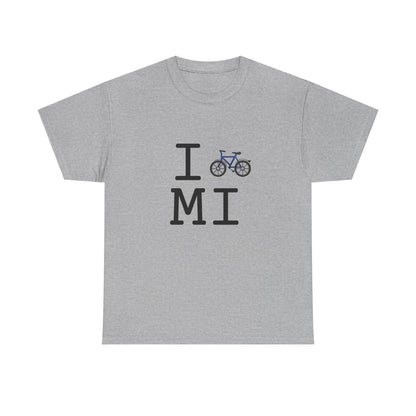 "I Bicycle Michigan" Tee