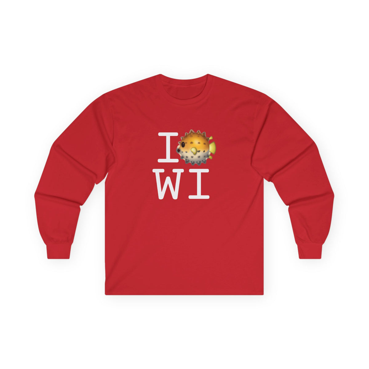 "I Blowfish in Wisconsin" Long Sleeve Shirt