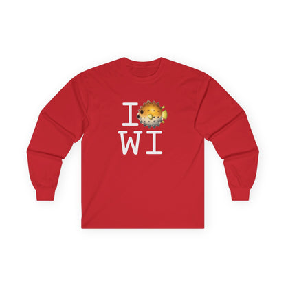 "I Blowfish in Wisconsin" Long Sleeve Shirt