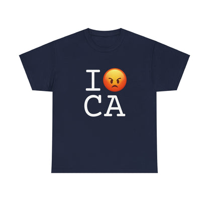 "I'm Angry about California" Tee