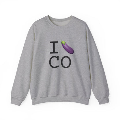 "I Eggplant Colorado" Sweatshirt