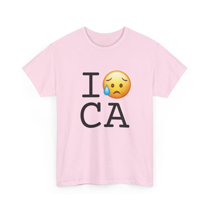 "I'm Sad About California" Tee